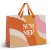 Branded XL Full Colour Ribbon Handle Paper Bags